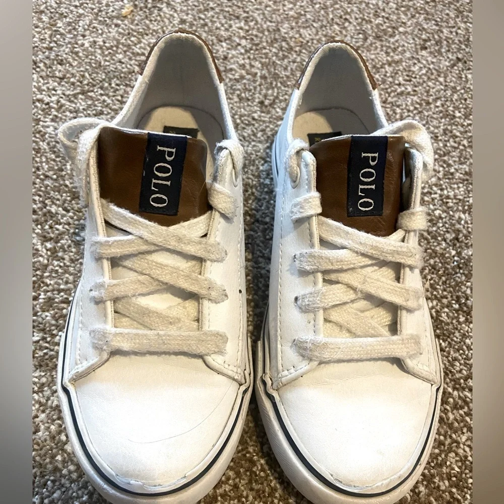 Polo by Ralph Lauren kids canvas shoes Sz 13